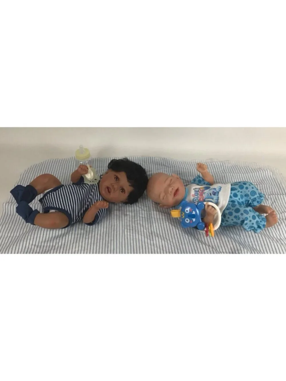 Partial Reborn Doll Baby Lot of 2 Mini Baby’s 12” A/A Full Vinyl Painted Magnet